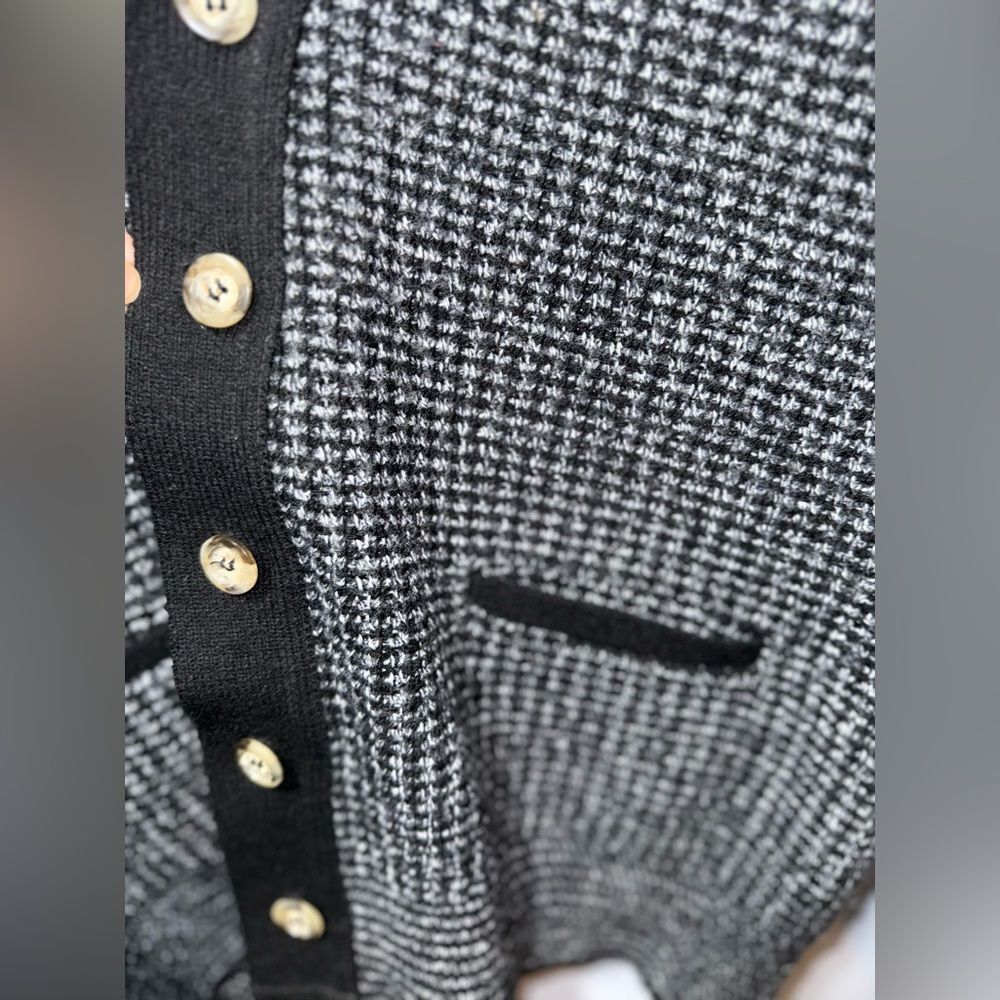 Jantzen VTG Men’s Classic Knit Cardigan Sweater Grandpa holiday Size LT EUC - Picture 3 of 9